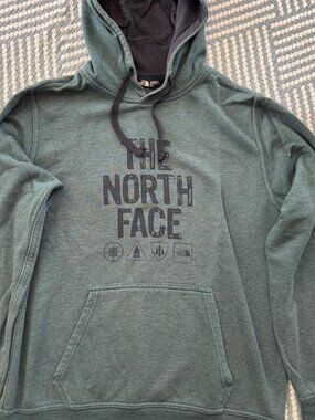 The North Face Gray Hoodie Men's M